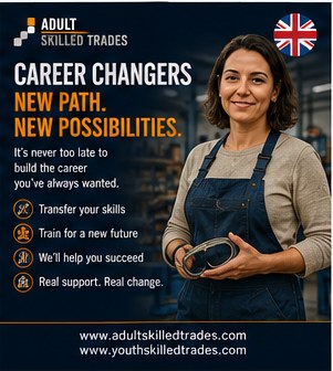 Career changers: new path, new possibilities — UK support tile