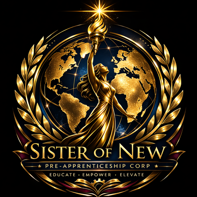 Sister Of NEW Pre-Apprenticeship Corp emblem